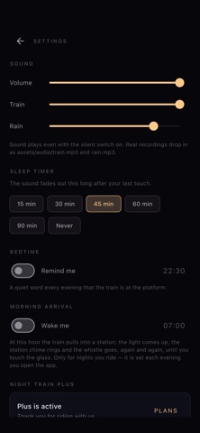 Night Train screenshot