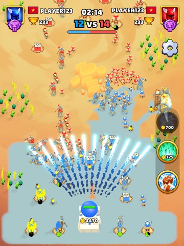 Royal Wars Color Clash iPad screenshot