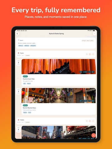 VoyageLog: Travel Journal ipad screenshot 3