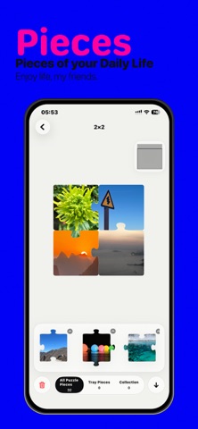 PiecePix-Photo Puzzle Maker iPhone screenshot