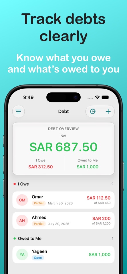 Budget Radar: Expense Tracker screenshot 2