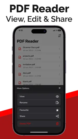 PDF Reader : Document Reader screenshot 4