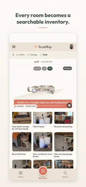 ItemMap: 3D Inventory Scanner screenshot 1