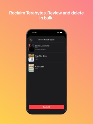 Purger for Plex: Reclaim Space iPad screenshot