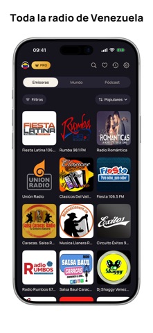 Radios de Venezuela en Vivo FM screenshot