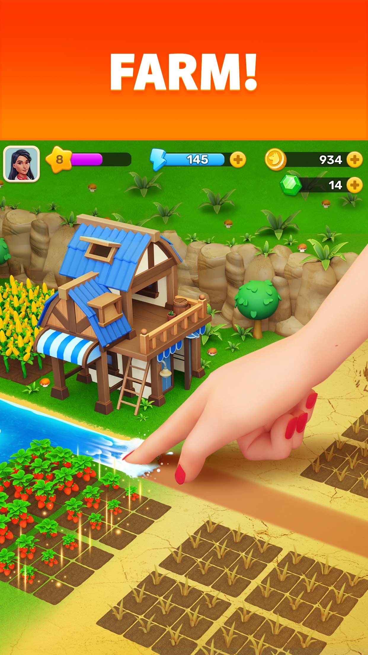 Klondike Adventures: Farm Game screenshot 3