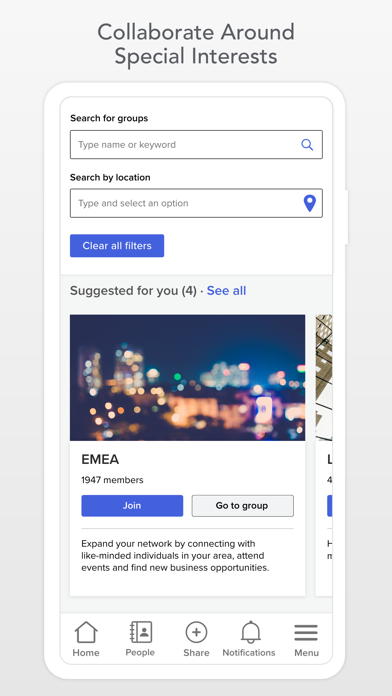 ABA Communities app screenshot 2