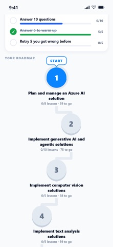 Azure AI Exam Prep Screenshot 2 of 5