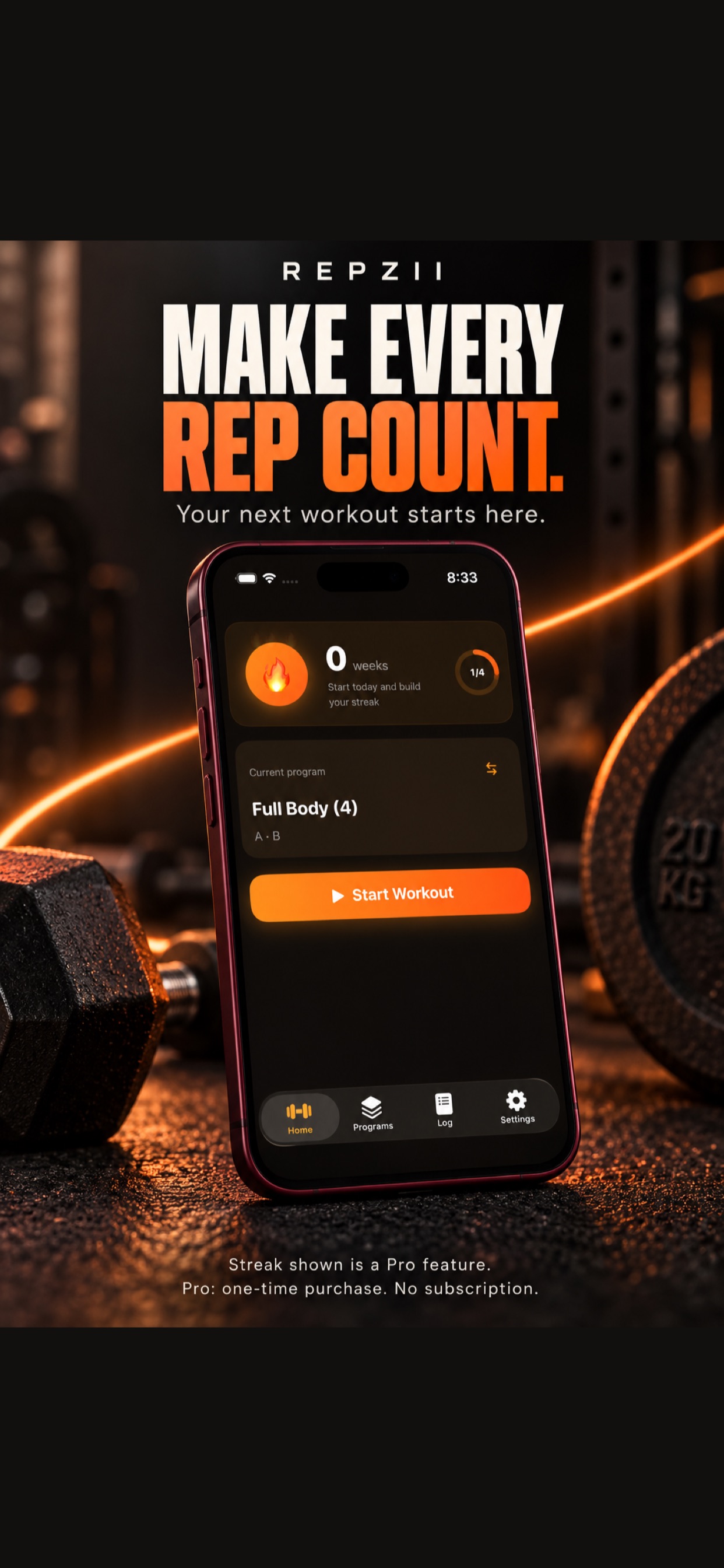 Screenshot 2 of Repzii - Log It, Lift More
