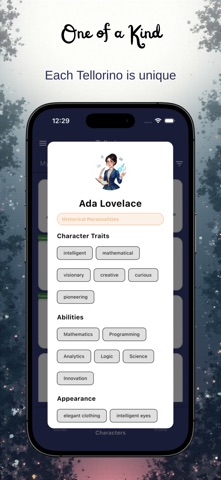 Tellorino screenshot