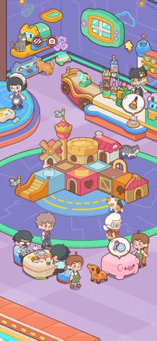 幸福甜点咖啡店 - 模拟餐厅经营美食烹饪游戏 screenshot