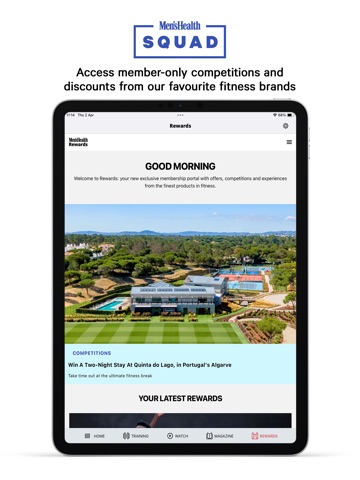 Men's Health UK iPad screenshot