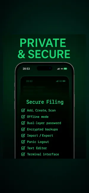 File Save: Private Vault screenshot 1