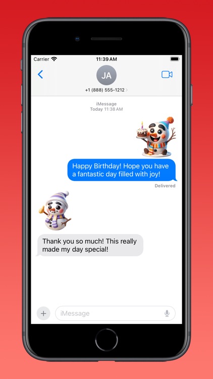 Winter Snowman Emojis