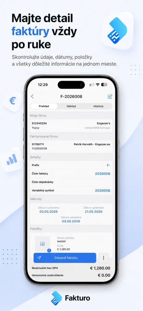 Fakturo screenshot 4