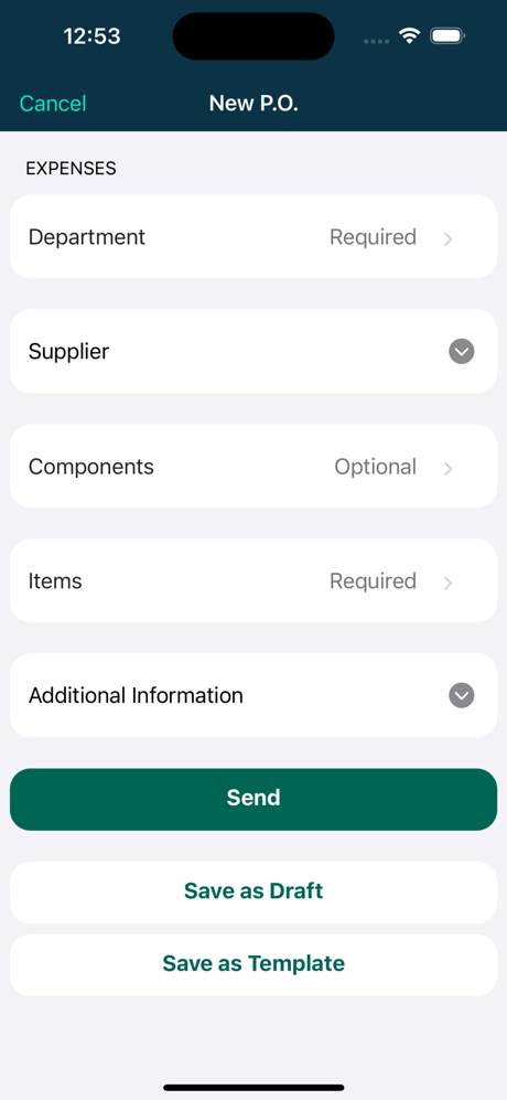 DIGITAL PURCHASE ORDER Info on United States App Store - App Marketing ...