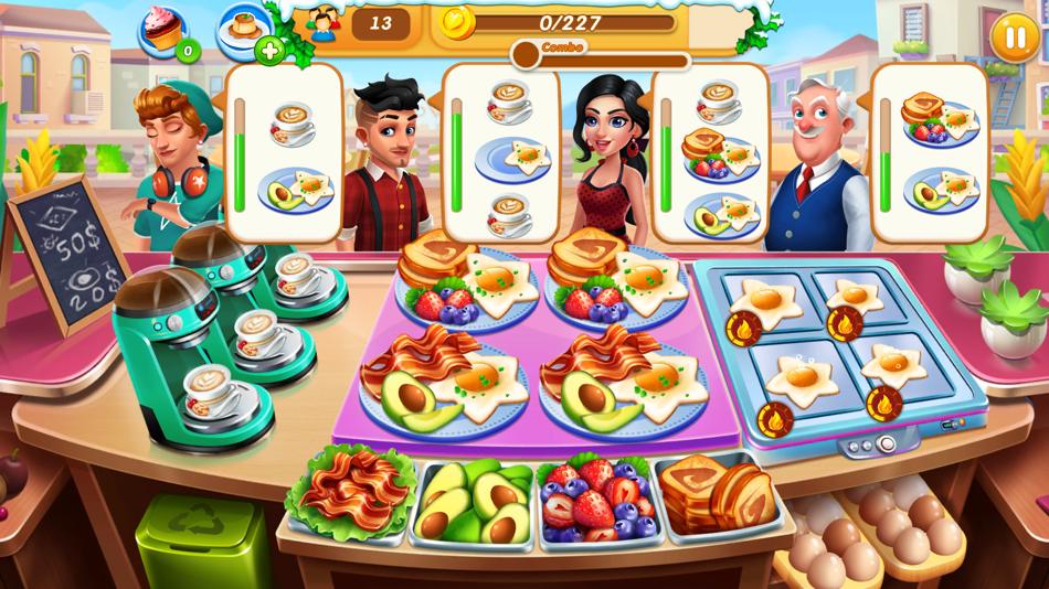 #5. Cooking Earth: Chef's Game (iOS) 由: ABTECH VINA .LTD