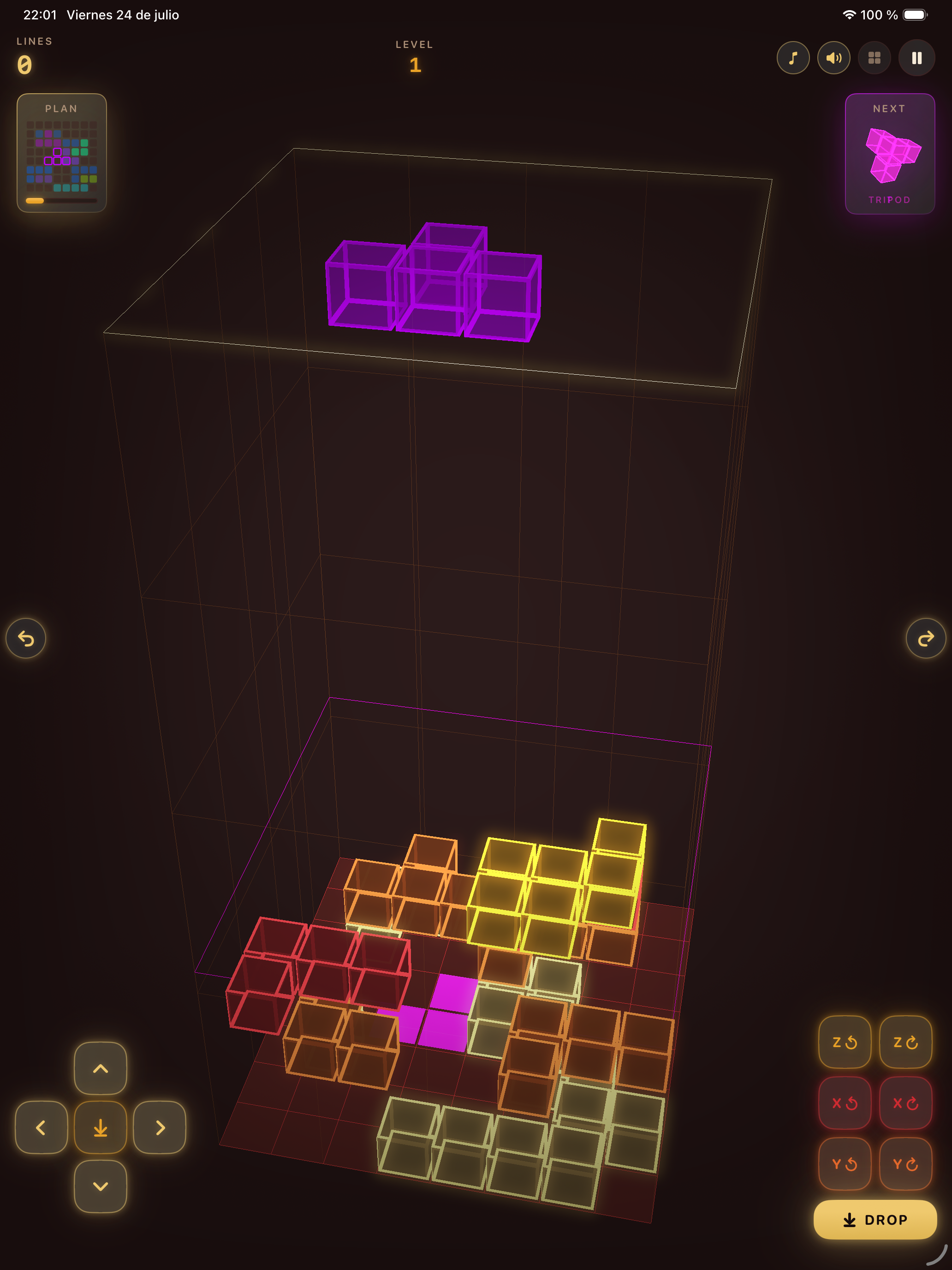 Pure 3Dtris screenshot 9