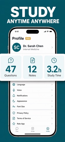 Medical AI: Study Reference iPhone screenshot