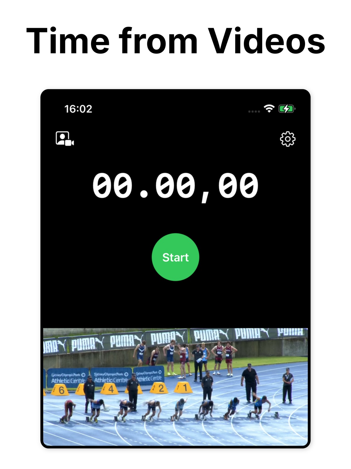 Video Stopwatch Pro ipad screenshot 1