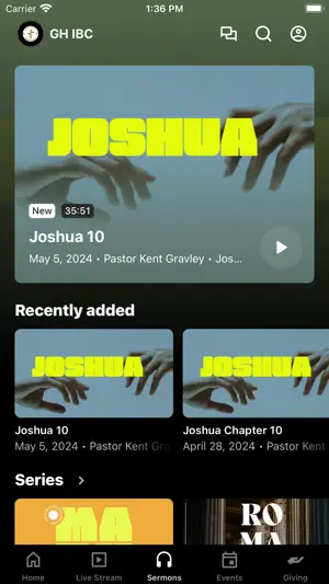 Immanuel Baptist Church Hoq screenshot 3