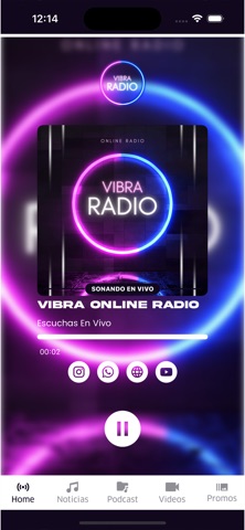 Vibra Online Radio screenshot