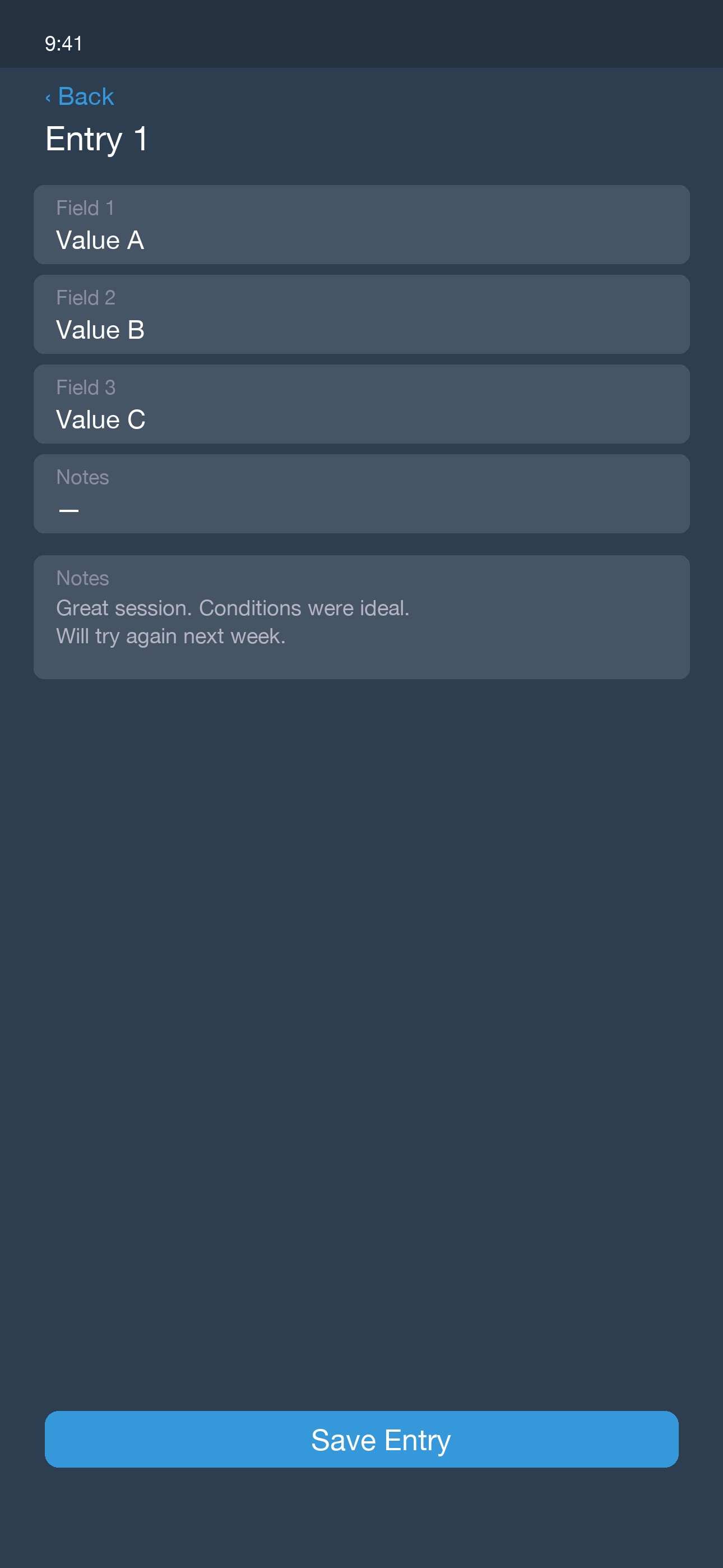 Screenshot 2 of Paddle Sports Journal