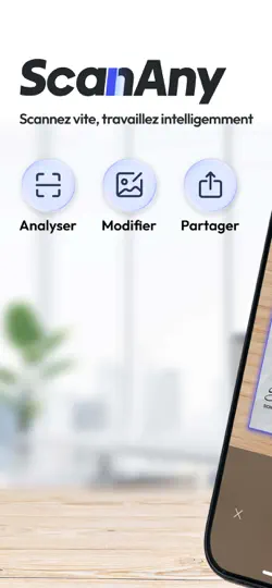 Capture d'écran de ScanAny: Scanner & éditeur PDF sur iPhone 1