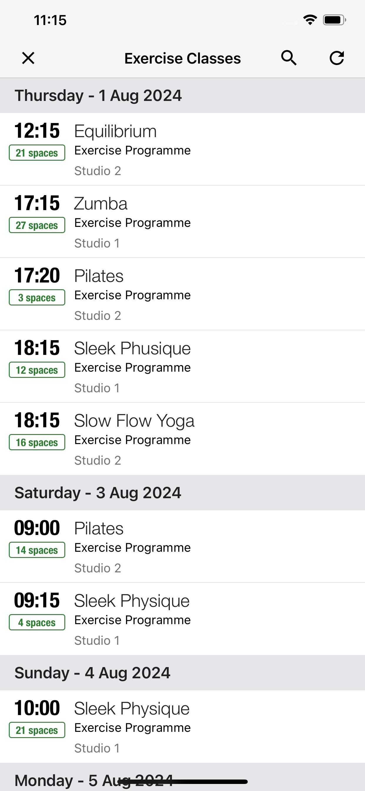 Sport and Active Health screenshot 3
