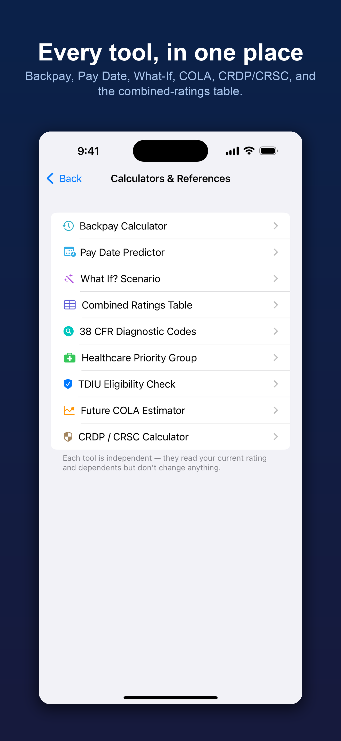 VA Compensation Calculator screenshot 8