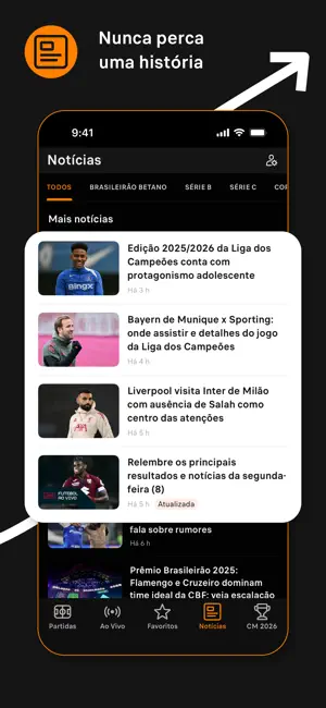 Soccerway: Placar de Futebol iPhone screenshot 5