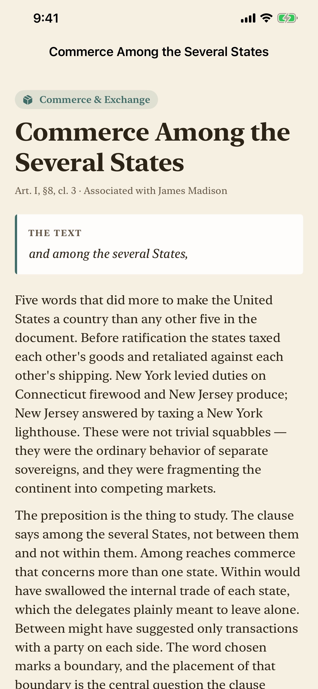 Screenshot 4 of Enumerated Powers - American