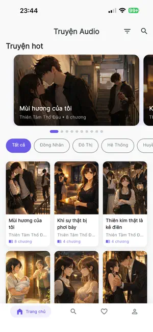 Truyện Audio Hay Offline iPhone screenshot 1