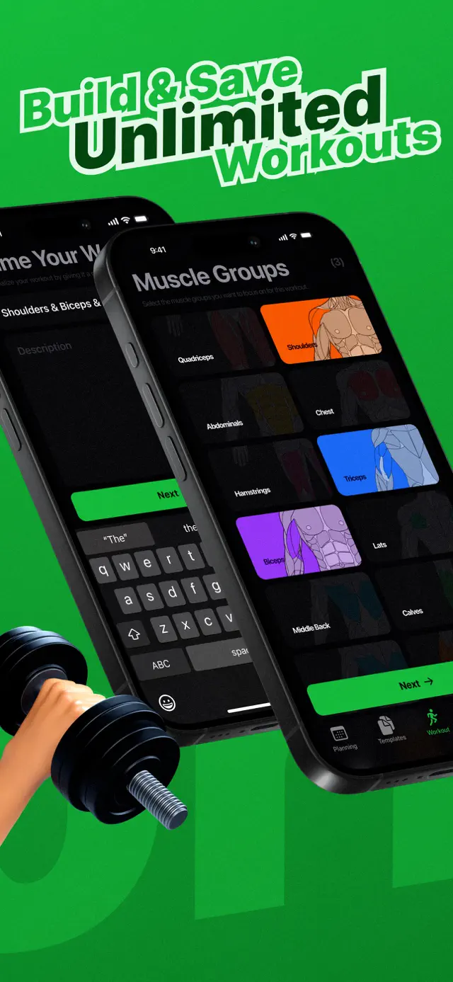 Workouter App Screenshot 2