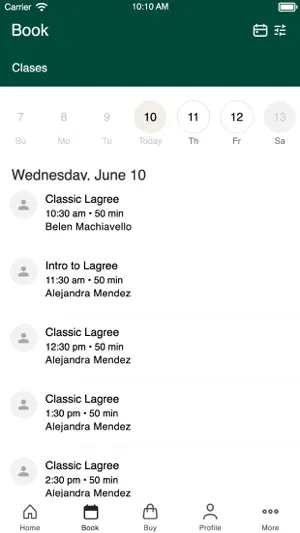 Kore Lab Lagree screenshot 2
