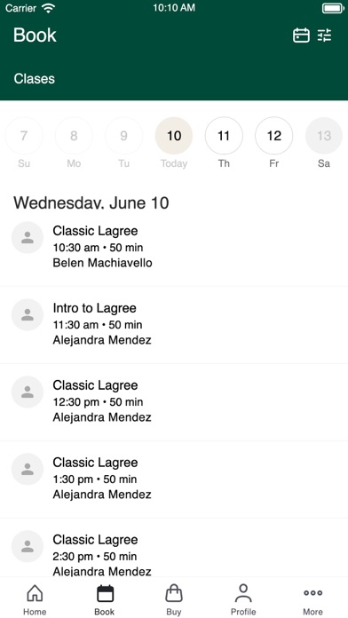 Kore Lab Lagree Screenshot 2 of 3