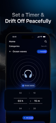 White Noise Relax Sleep Sounds screenshot