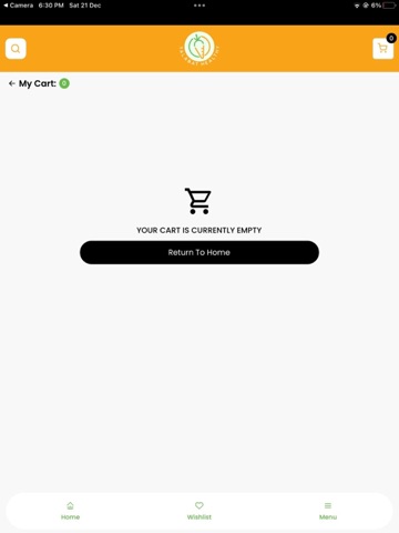 Talabat Healthy iPad screenshot