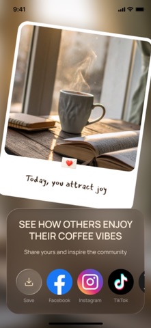 Coffirmations: Coffee Vibes screenshot