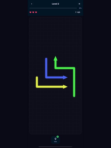 Arrow Swirl iPad screenshot