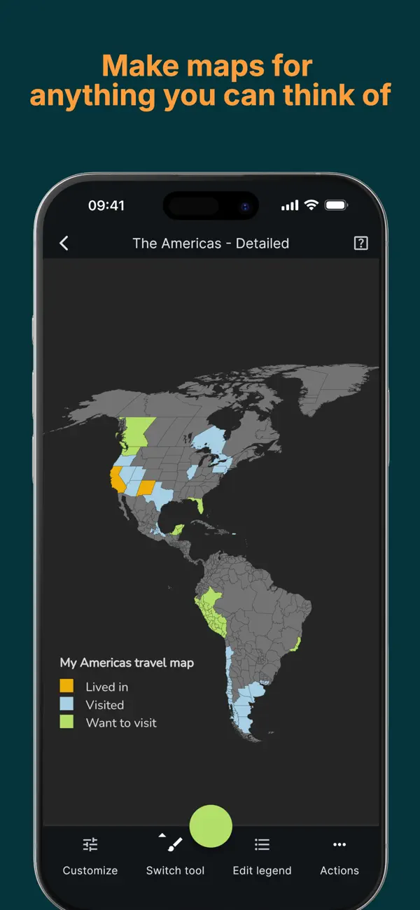 #6. MapChart App (iOS) di: Minas Giannekas