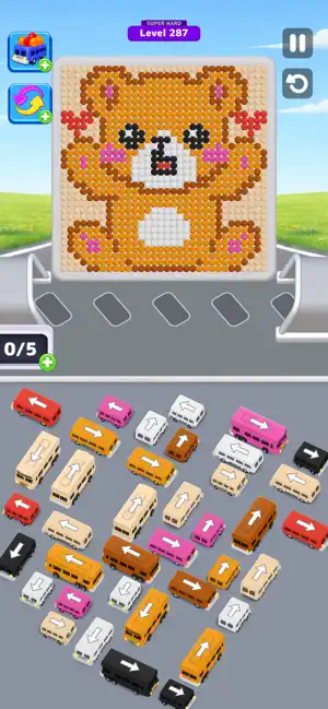 Bus Loop - Bubble Jam Puzzel screenshot 3