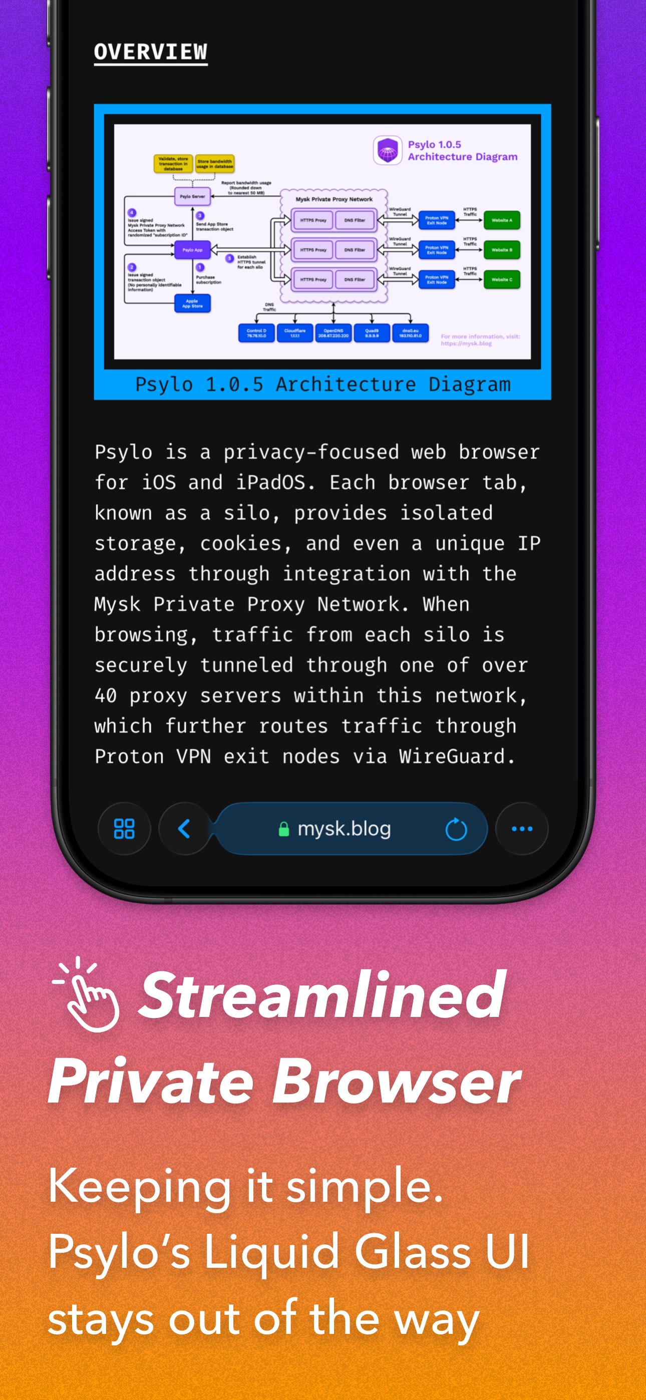 Psylo： Privacy Browser & Proxy 截图 6