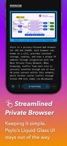 Psylo: Privacy Browser & Proxy screenshot