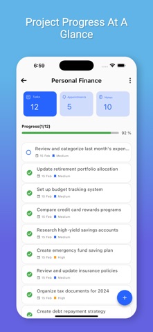 AVA: AI Productivity Assistant iPhone screenshot