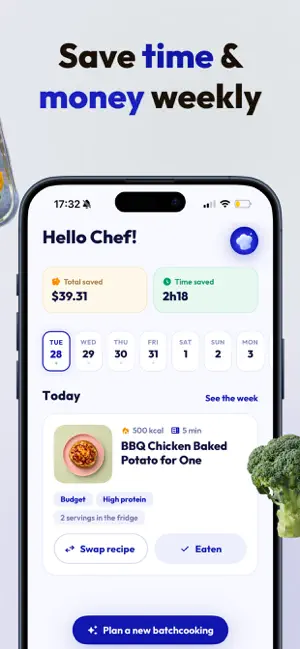 SmartPrep: Batch Cook Planner screenshot 2