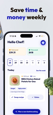 SmartPrep: Batch Cook Planner screenshot