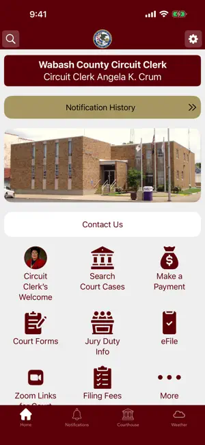 Wabash County Circuit Clerk IL screenshot 1
