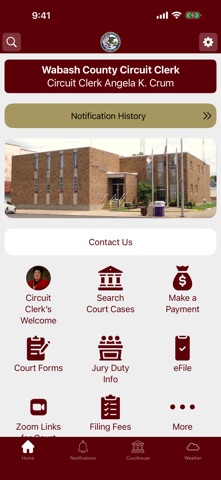 Wabash County Circuit Clerk IL Screenshot 1 of 3