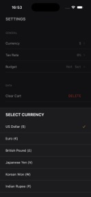 CartWise: Shopping Budget Calc screenshot